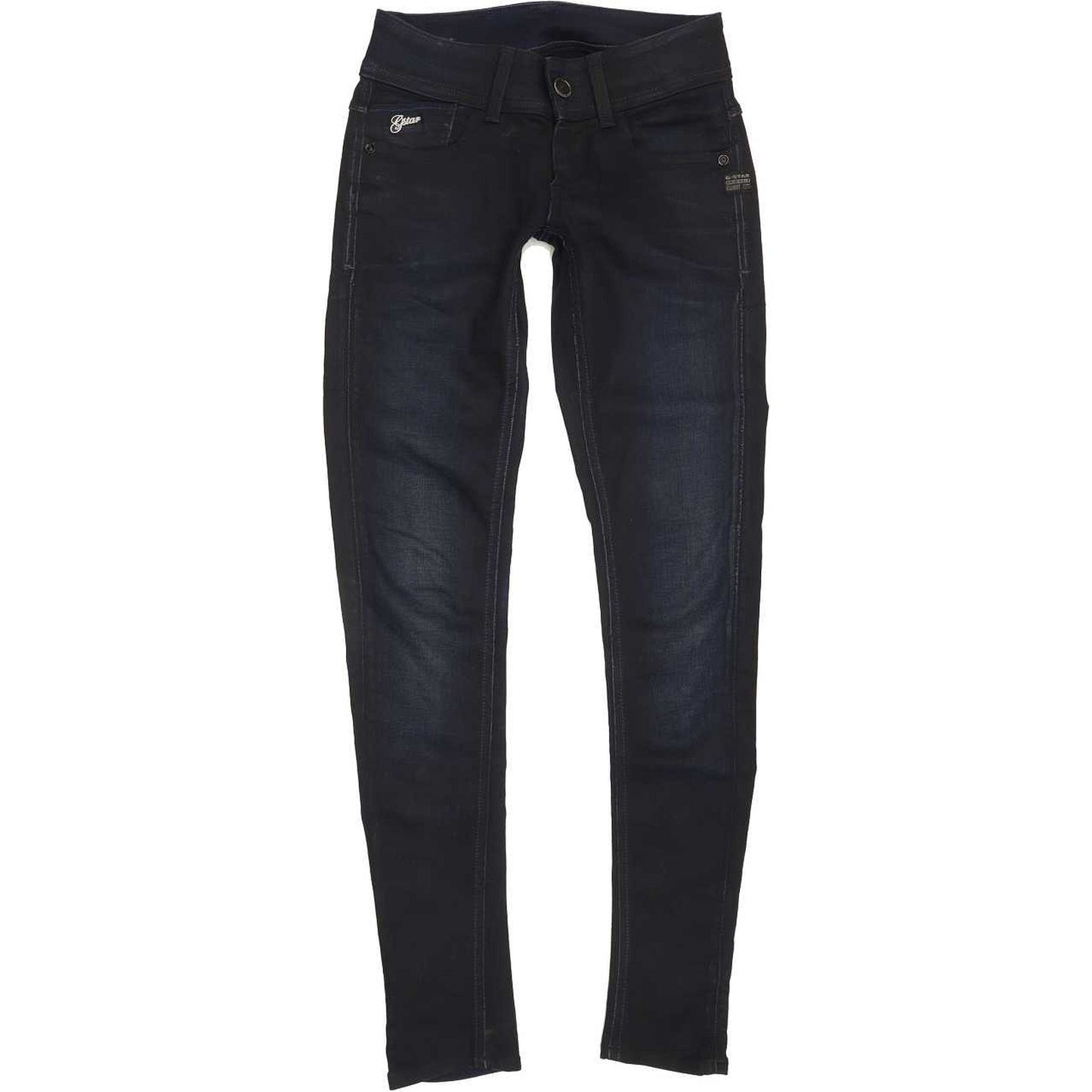 G-Star Women Navy Skinny Slim Jeans W26 L30