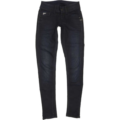 G-Star Women Navy Skinny Slim Jeans W26 L30