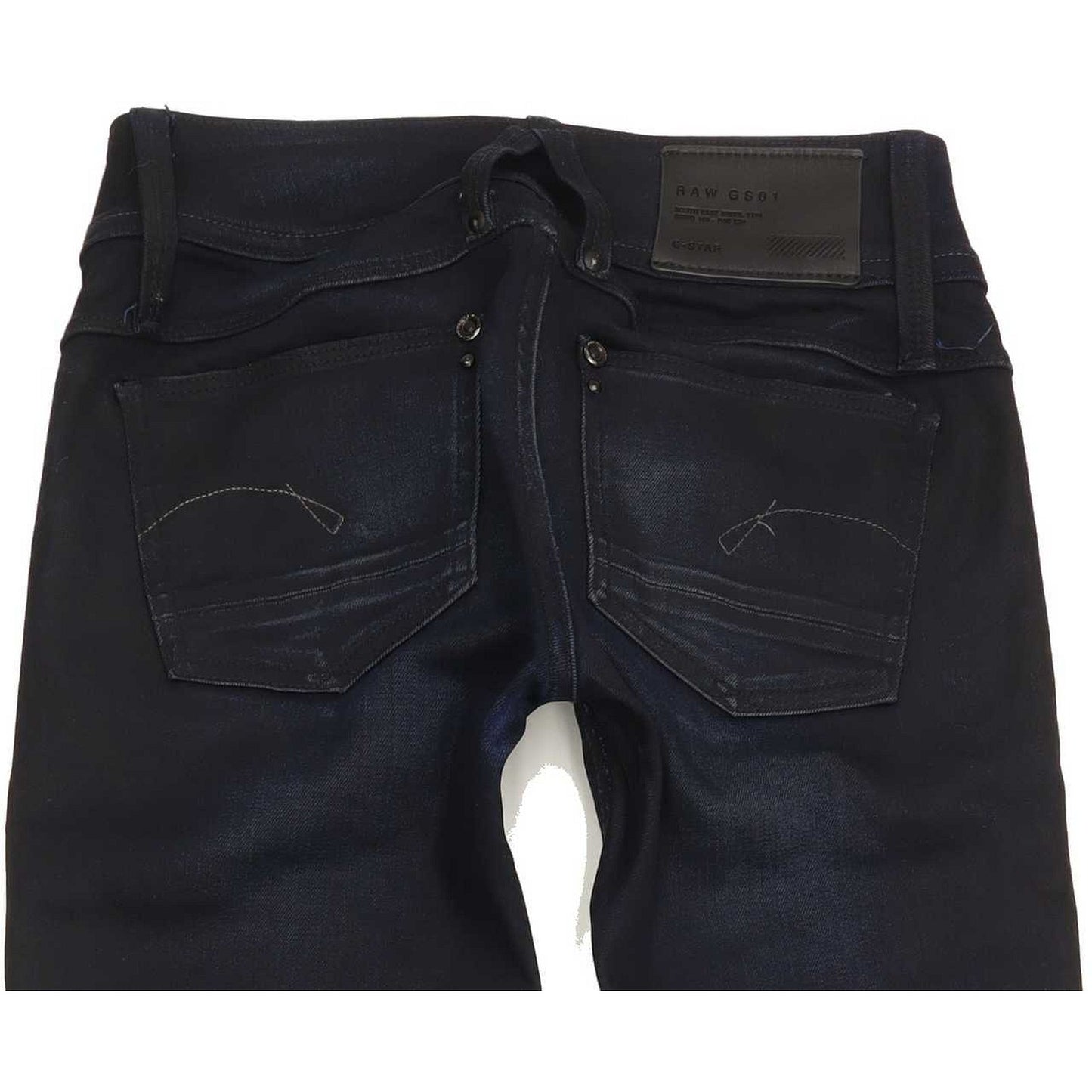 G-Star Women Navy Skinny Slim Jeans W26 L30