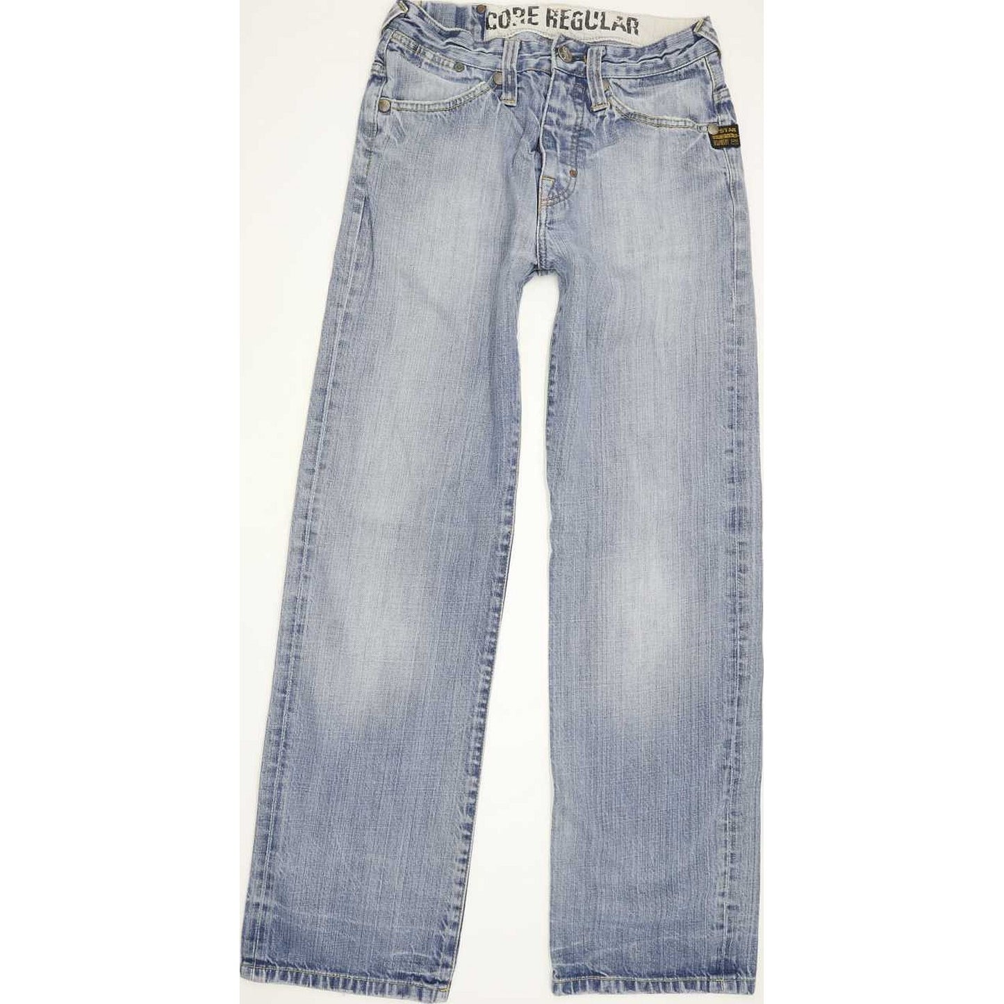 G-Star Core Men Blue Straight Regular Jeans W27 L30