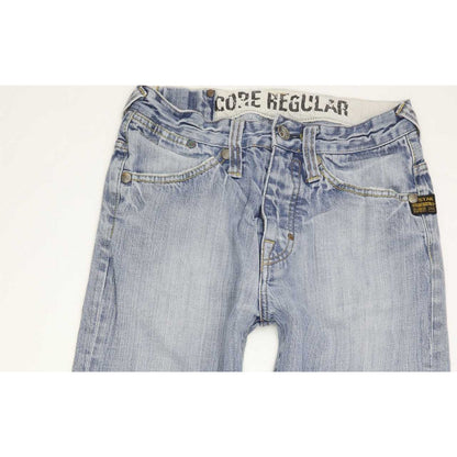 G-Star Core Men Blue Straight Regular Jeans W27 L30
