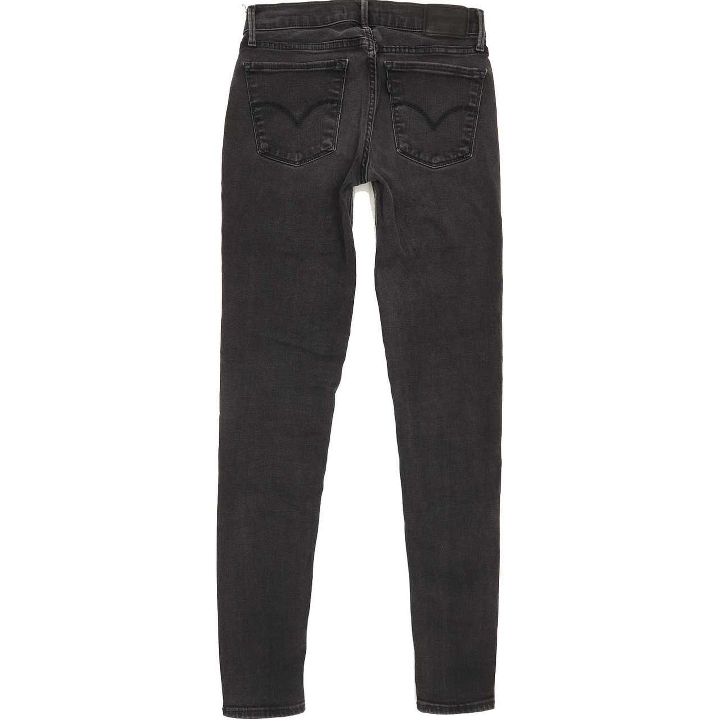 Levi's 710 Super Women Charcoal Skinny Slim Stretch Jeans W27 L29