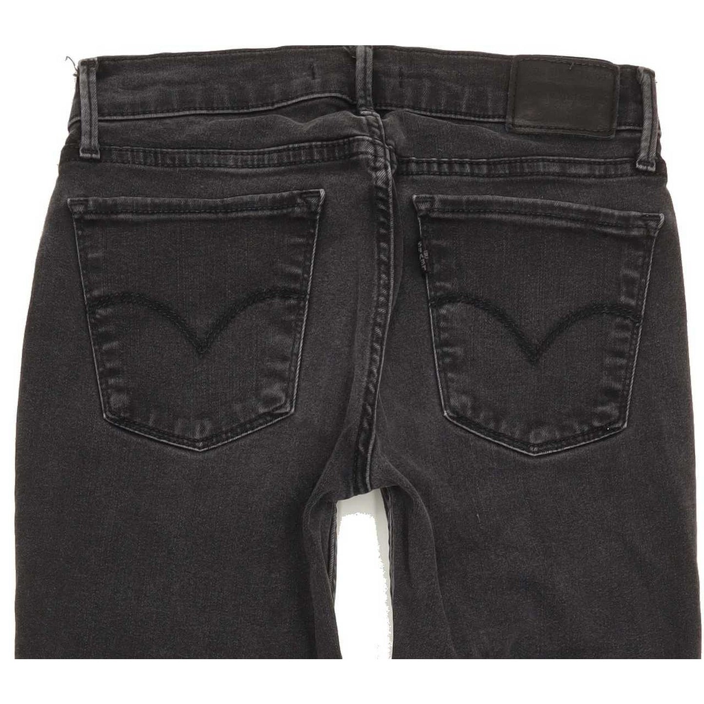 Levi's 710 Super Women Charcoal Skinny Slim Stretch Jeans W27 L29