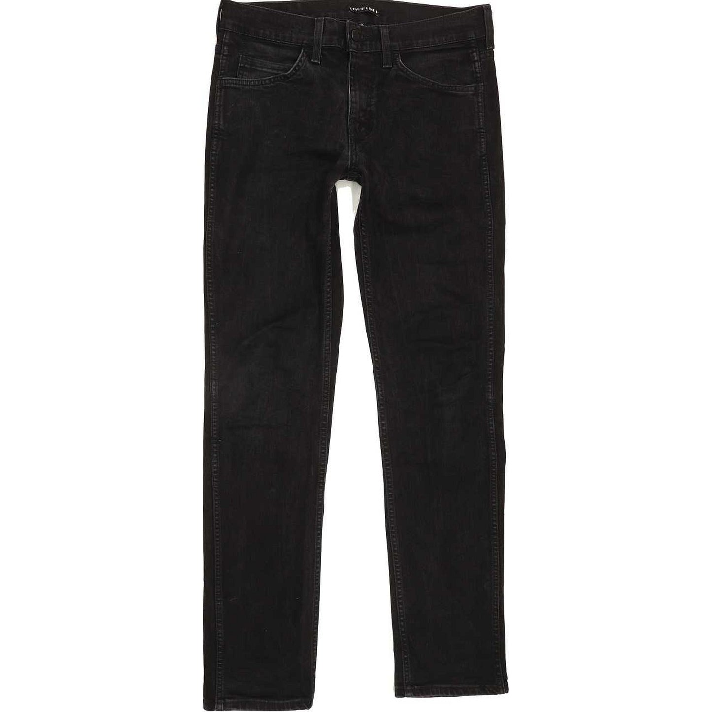Levi's Line 8 Men Black Skinny Slim Stretch Jeans W31 L32