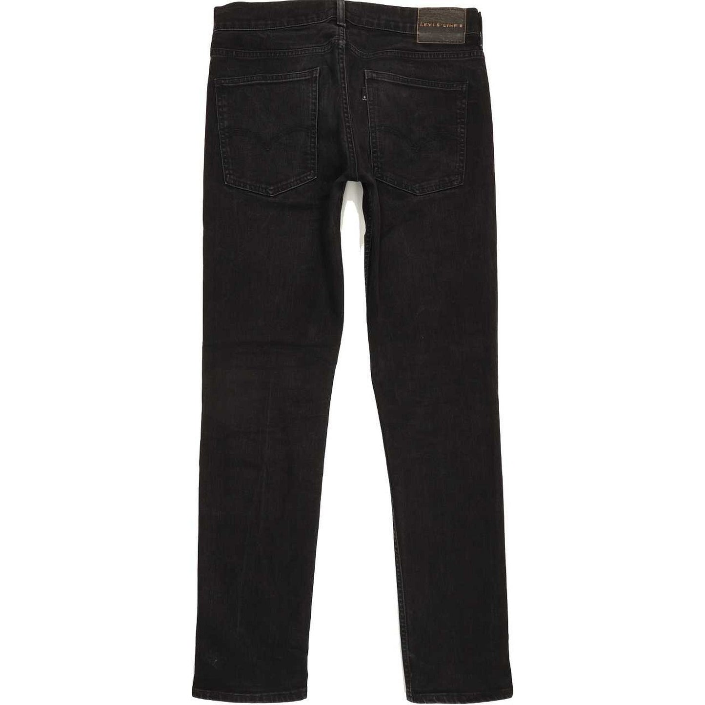 Levi's Line 8 Men Black Skinny Slim Stretch Jeans W31 L32