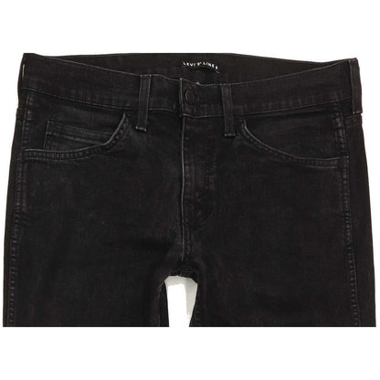 Levi's Line 8 Men Black Skinny Slim Stretch Jeans W31 L32