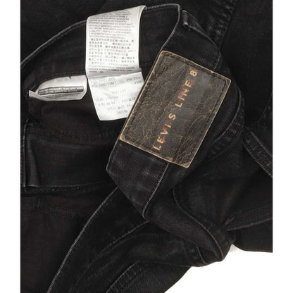 Levi's Line 8 Men Black Skinny Slim Stretch Jeans W31 L32