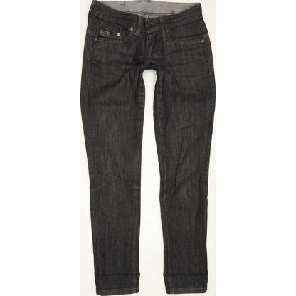 G-Star Women Charcoal Skinny Slim Jeans W26 L29