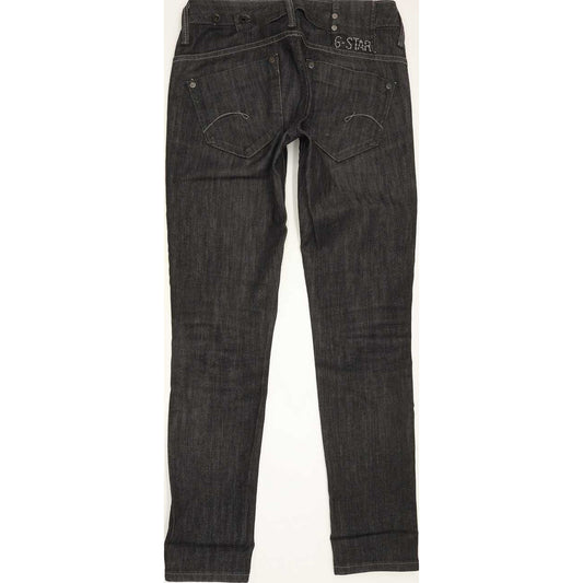 G-Star Women Charcoal Skinny Slim Jeans W26 L29