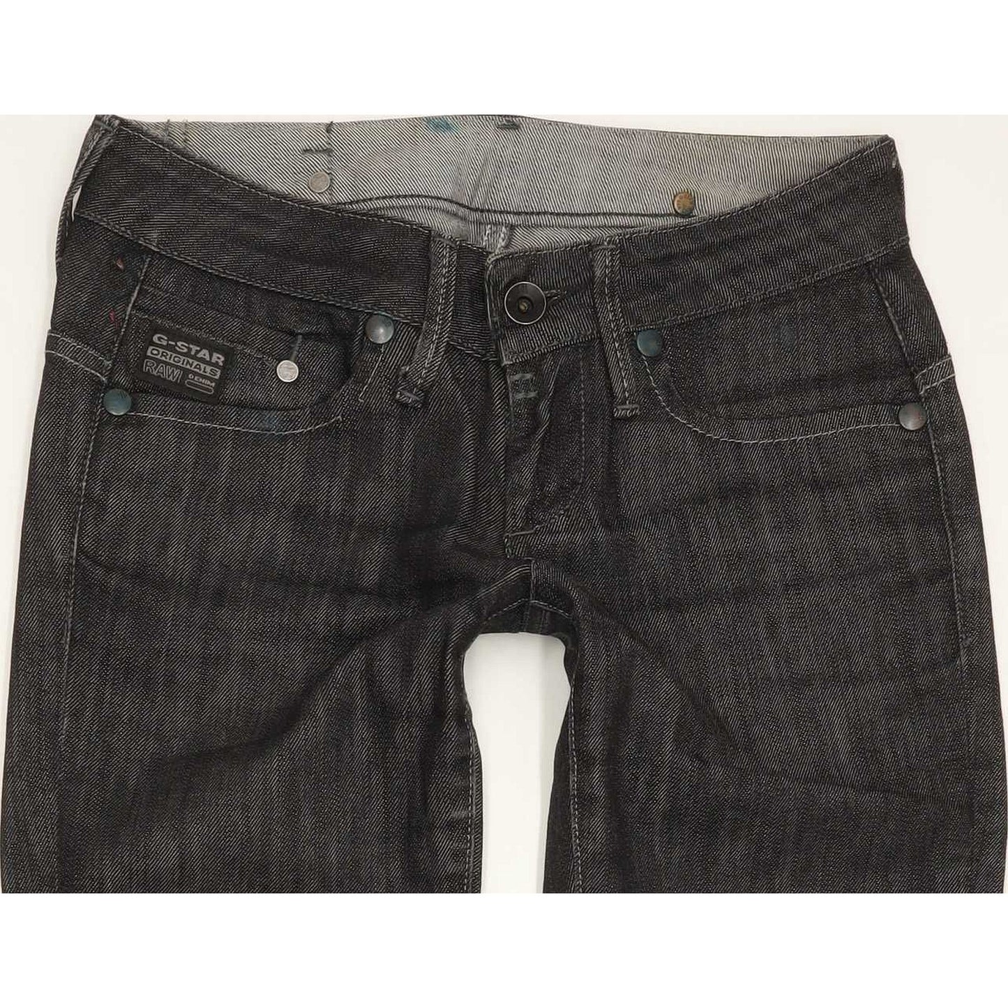 G-Star Women Charcoal Skinny Slim Jeans W26 L29