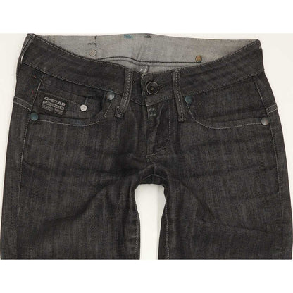 G-Star Women Charcoal Skinny Slim Jeans W26 L29