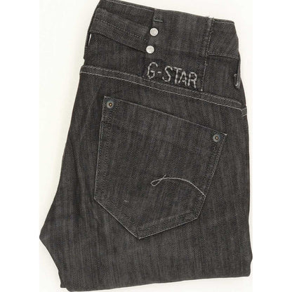 G-Star Women Charcoal Skinny Slim Jeans W26 L29