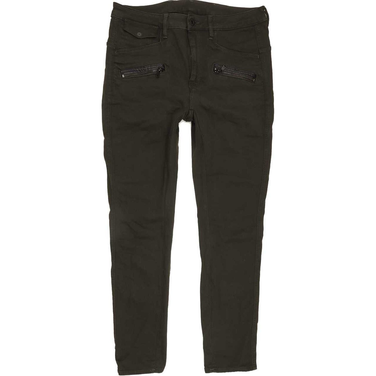 G-Star High Rise Women Khaki Skinny Jeans W28 L30