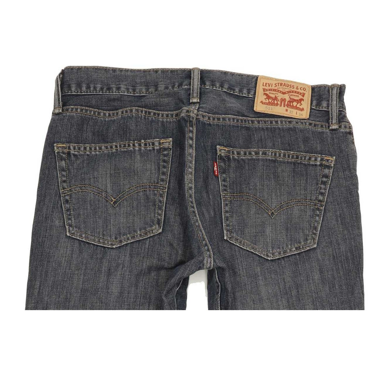 Levi's 511 Men Blue Straight Slim Jeans W32 L33
