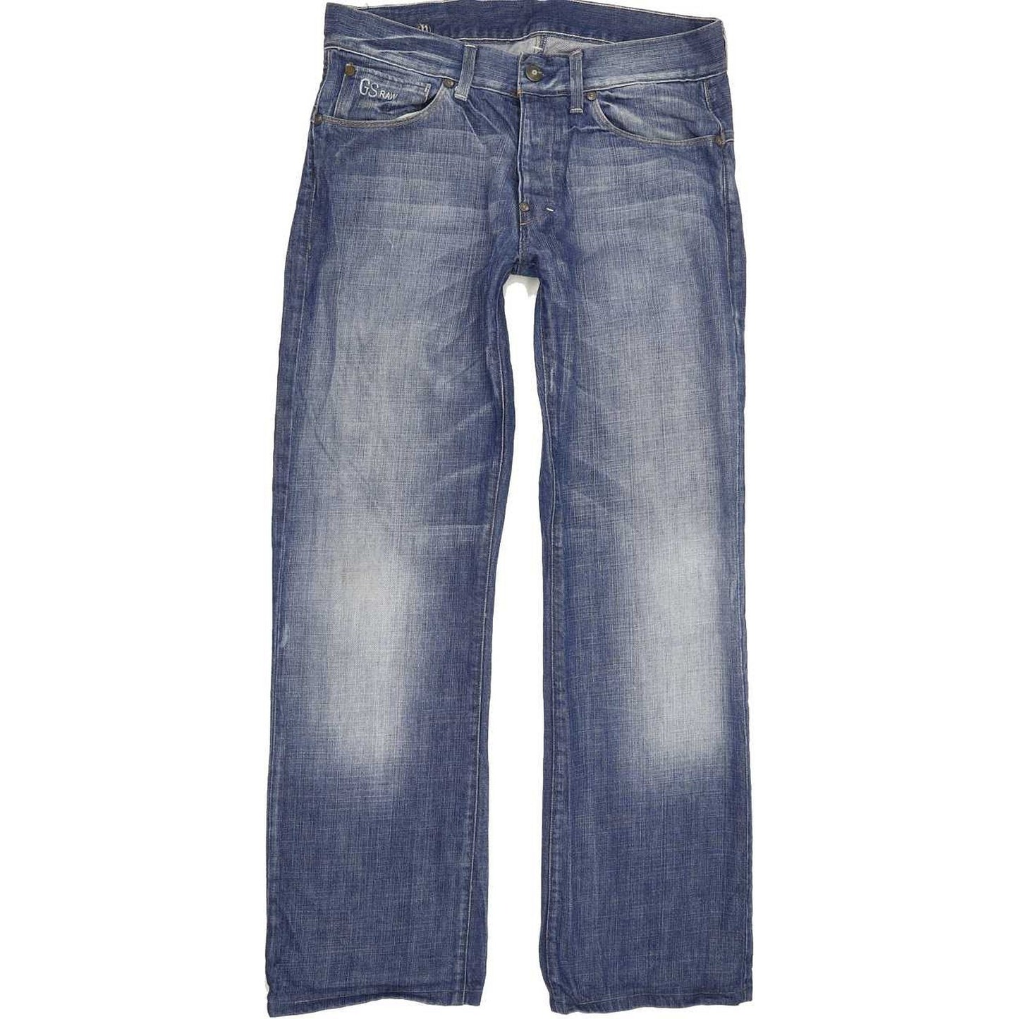 G-Star New Ruger Men Blue Straight Regular Jeans W33 L31