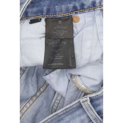 G-Star S-Staq 5-pkt Men Blue Straight Slim Stretch Jeans W32 L35