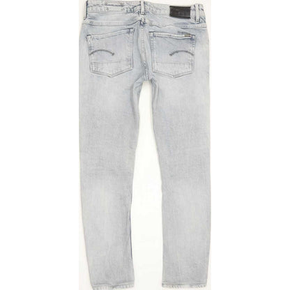 G-Star 3301 Women Blue Skinny Slim Jeans W26 L28
