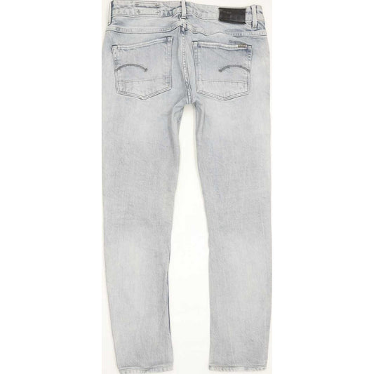 G-Star 3301 Women Blue Skinny Slim Jeans W26 L28