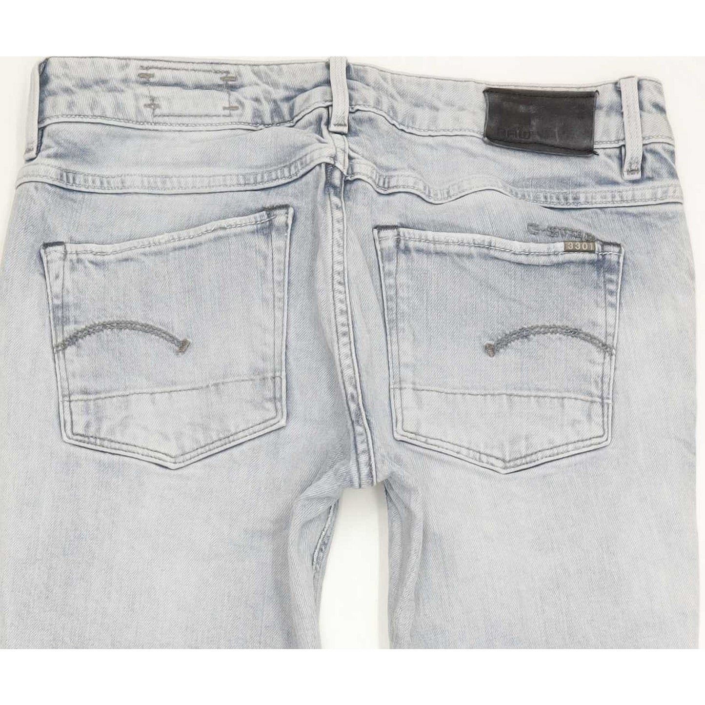 G-Star 3301 Women Blue Skinny Slim Jeans W26 L28