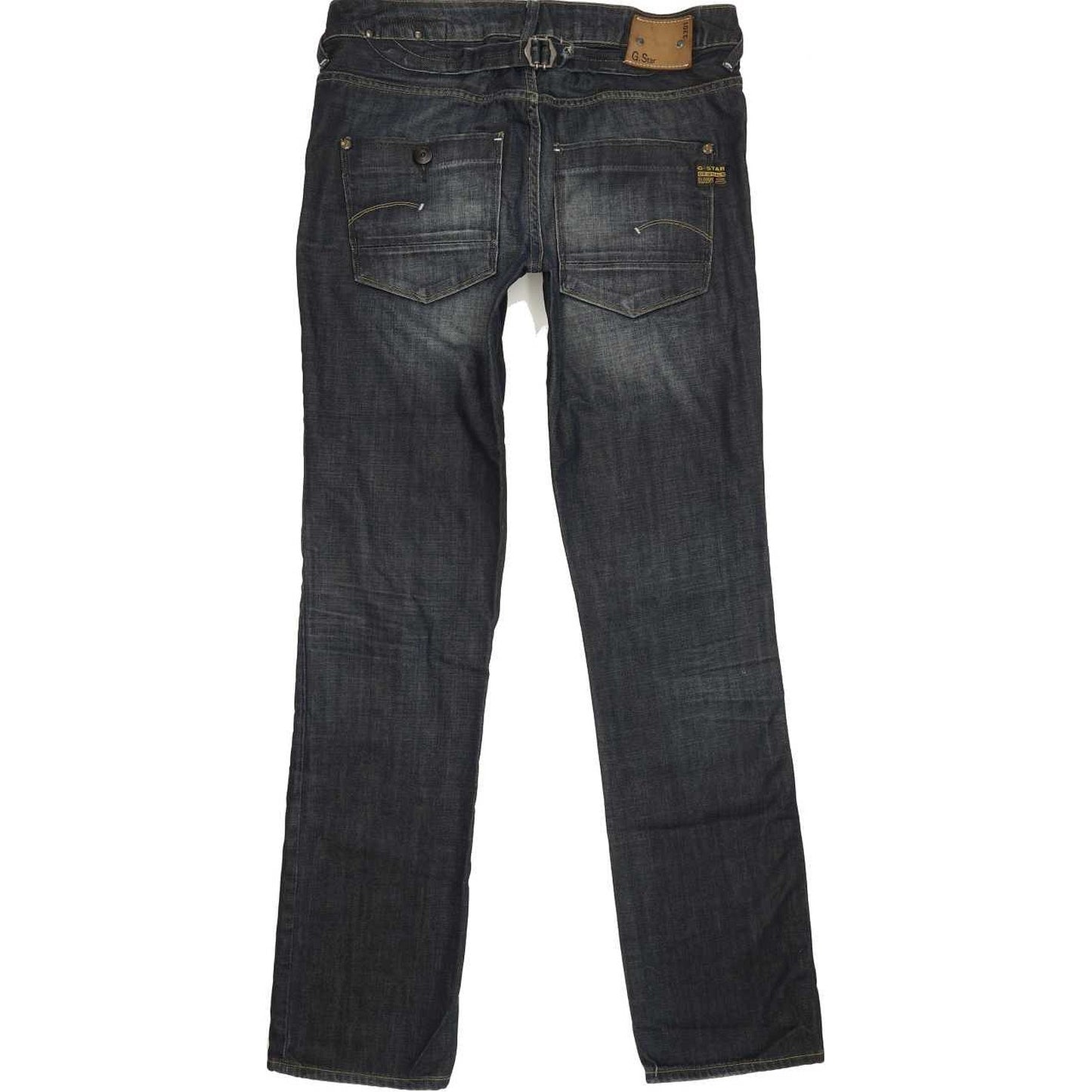 G-Star 3301 Men Blue Straight Regular Jeans W30 L34