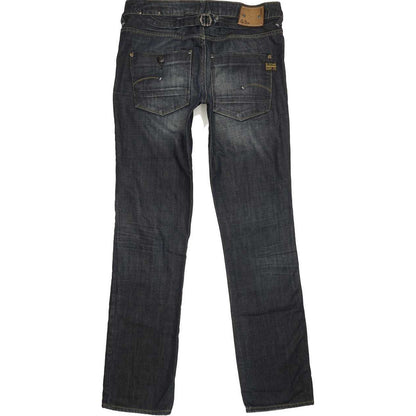 G-Star 3301 Men Blue Straight Regular Jeans W30 L34