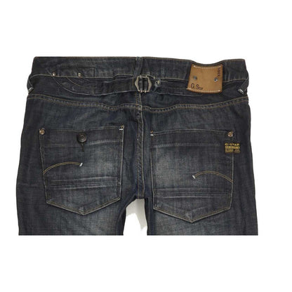 G-Star 3301 Men Blue Straight Regular Jeans W30 L34