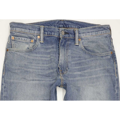 Levi's 512 Men Blue Tapered Slim Stretch Jeans W32 L31