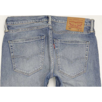 Levi's 512 Men Blue Tapered Slim Stretch Jeans W32 L31