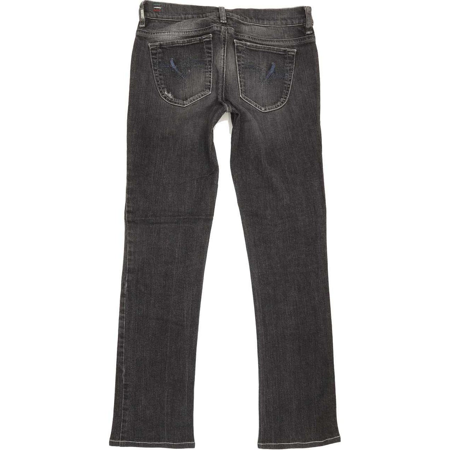 Diesel Liv 0085G Women Charcoal Straight Regular Stretch Jeans W30 L30