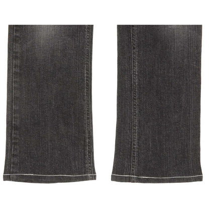 Diesel Liv 0085G Women Charcoal Straight Regular Stretch Jeans W30 L30