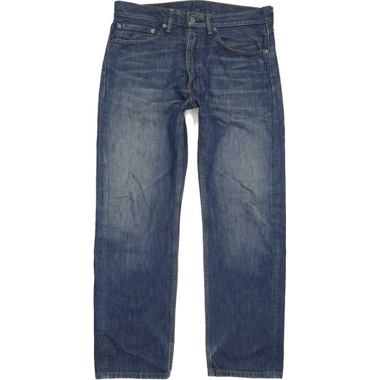 Levi's 505 Men Blue Straight Regular Jeans W35 L30