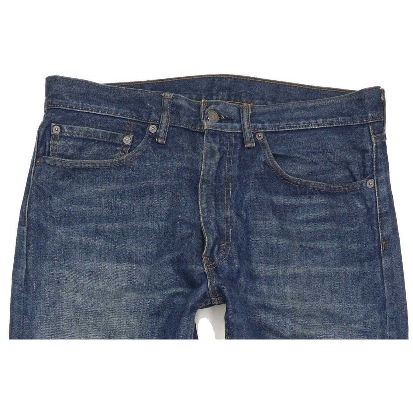 Levi's 505 Men Blue Straight Regular Jeans W35 L30