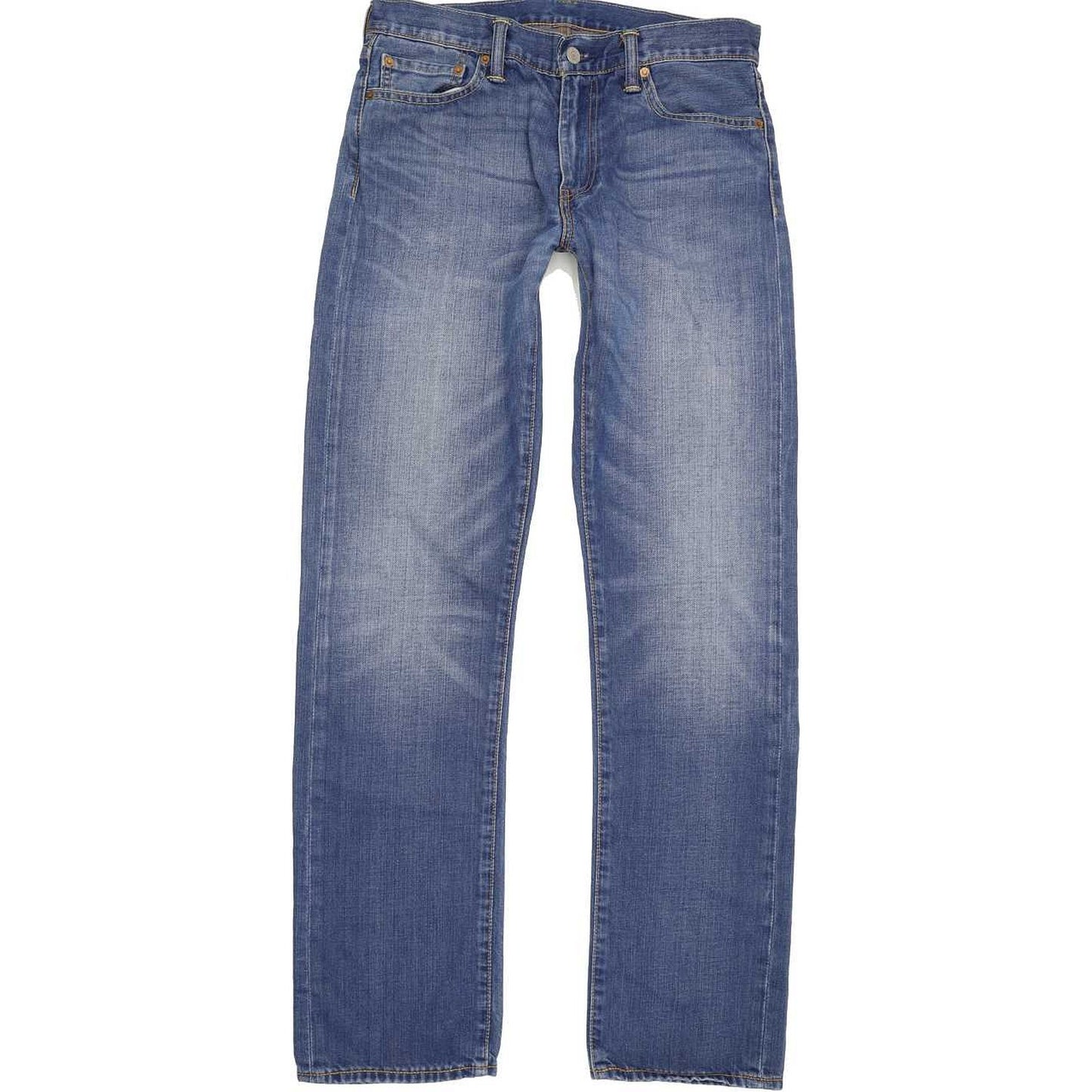 Levi's Men Blue Straight Regular Jeans W32 L33