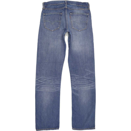 Levi's Men Blue Straight Regular Jeans W32 L33