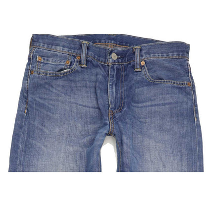 Levi's Men Blue Straight Regular Jeans W32 L33