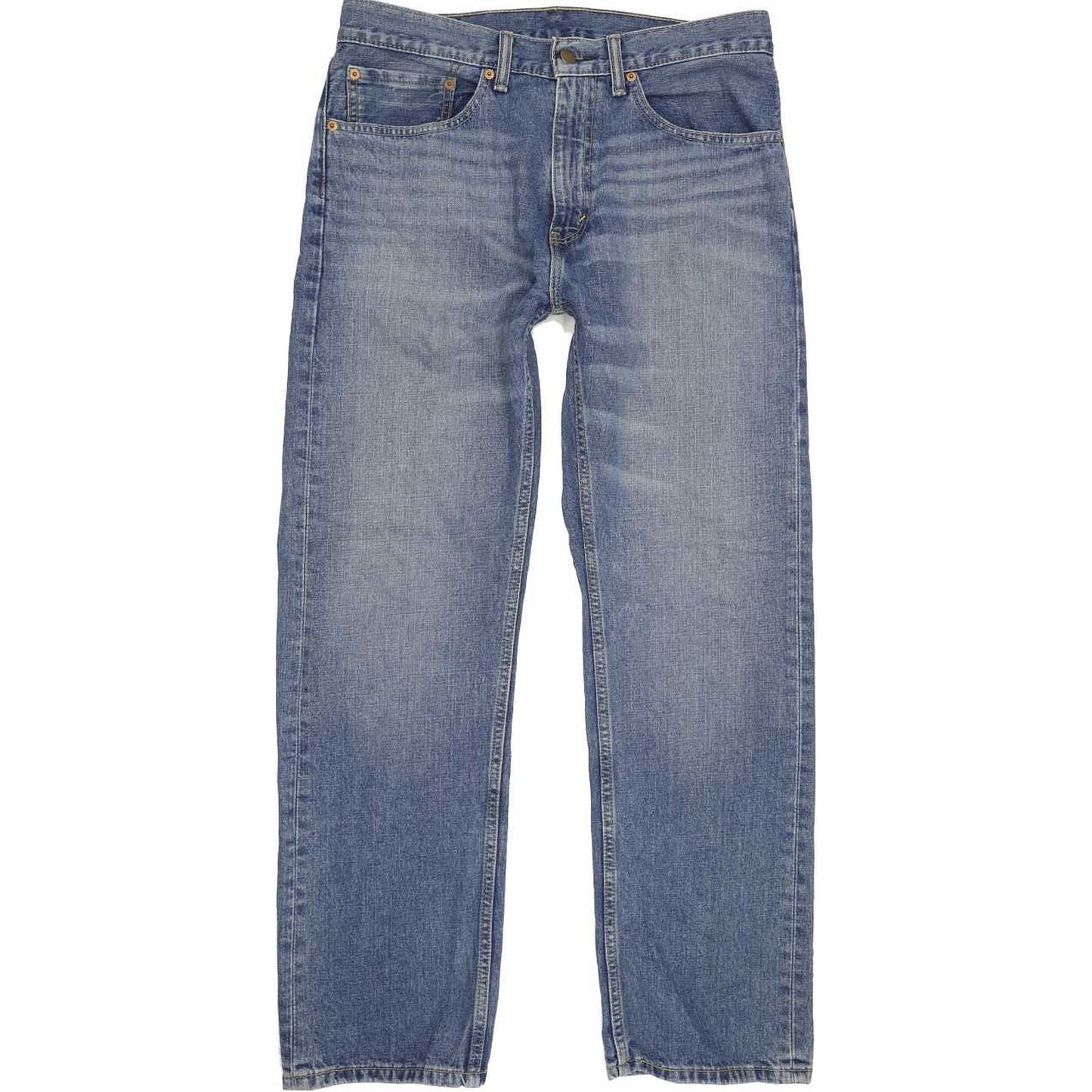 Levi's 505 Men Blue Straight Regular Jeans W34 L30