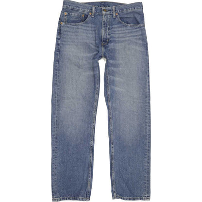 Levi's 505 Men Blue Straight Regular Jeans W34 L30