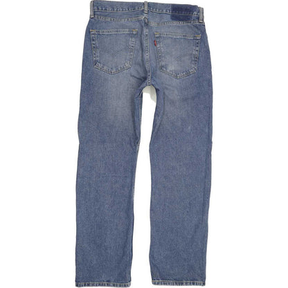 Levi's 505 Men Blue Straight Regular Jeans W34 L30