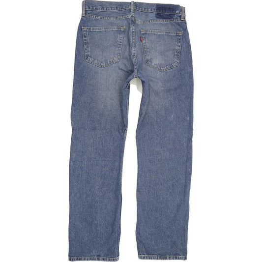 Levi's 505 Men Blue Straight Regular Jeans W34 L30
