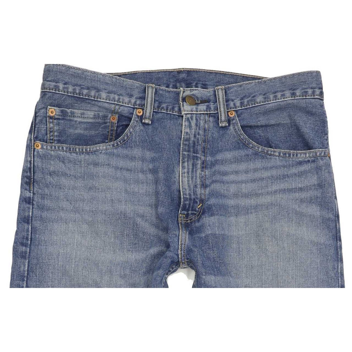 Levi's 505 Men Blue Straight Regular Jeans W34 L30