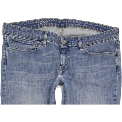 Levi's Slight Curve Women Blue Skinny Slim Jeans W33 L31
