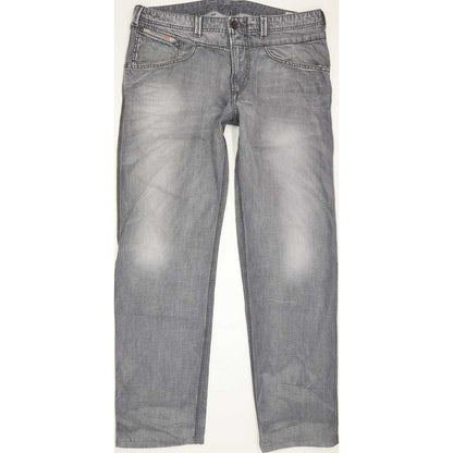 Diesel Fraceex 008QP Men Grey Straight Regular Jeans W36 L32