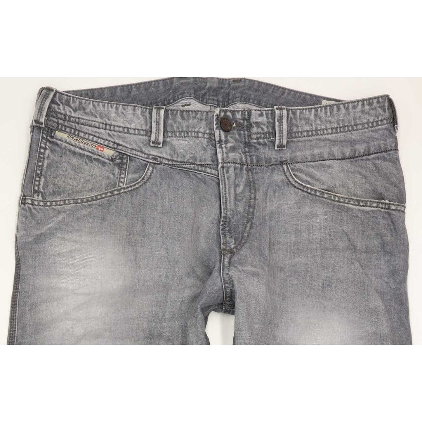 Diesel Fraceex 008QP Men Grey Straight Regular Jeans W36 L32