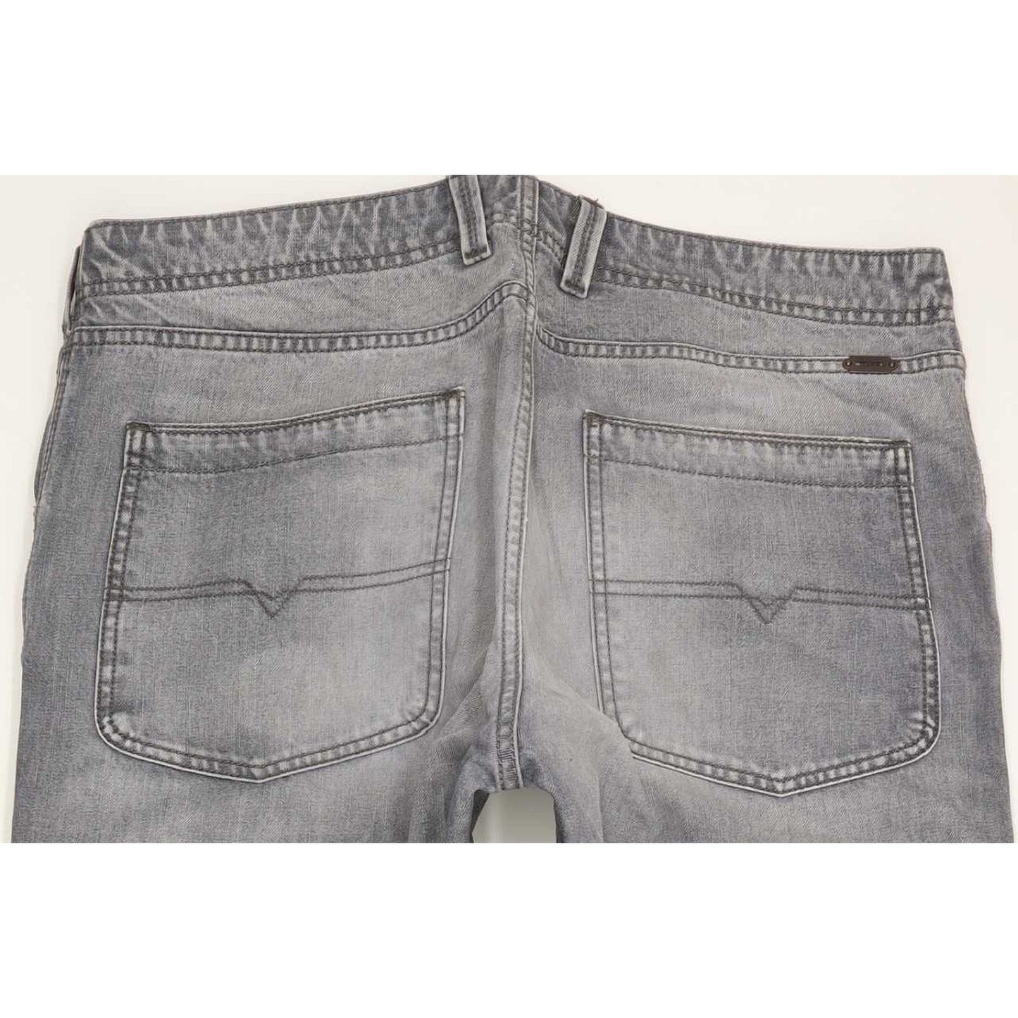 Diesel Fraceex 008QP Men Grey Straight Regular Jeans W36 L32