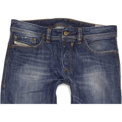 Diesel Safadoo 0817F Men Blue Straight Regular Jeans W31 L32