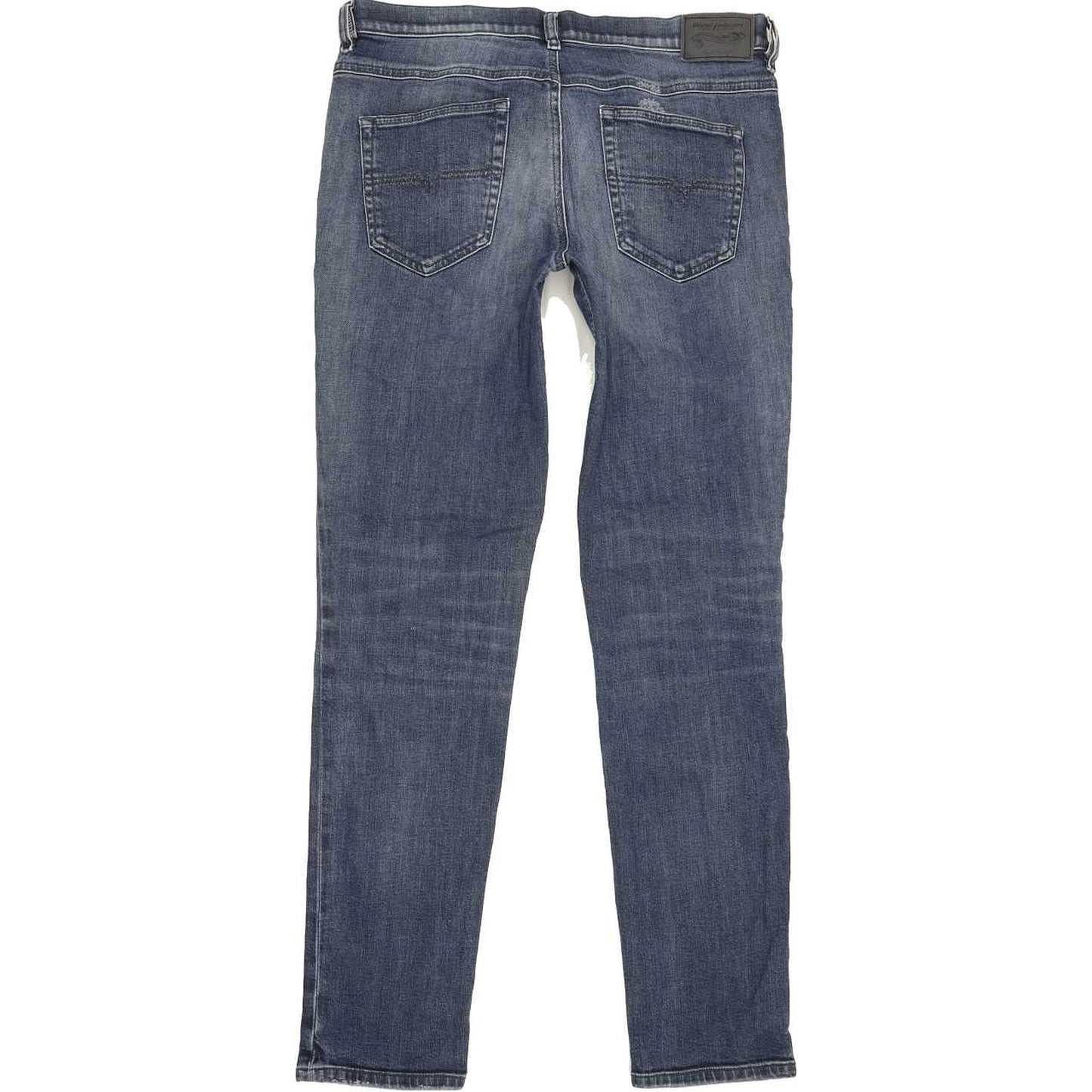Diesel Belthy Women Blue Straight Slim Stretch Jeans W29 L30