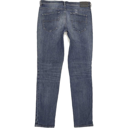 Diesel Belthy Women Blue Straight Slim Stretch Jeans W29 L30