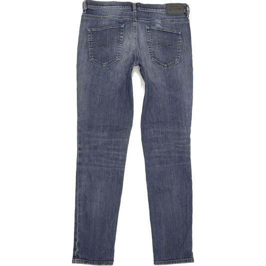 Diesel Belthy Women Blue Straight Slim Stretch Jeans W29 L30