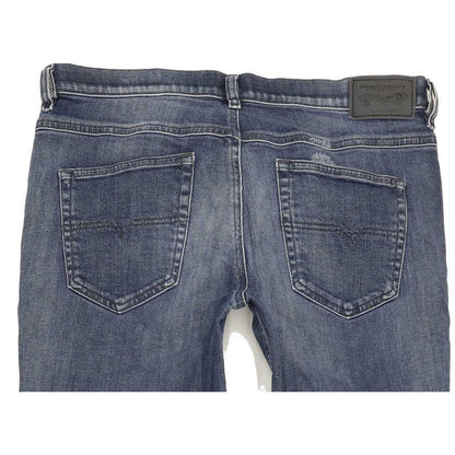Diesel Belthy Women Blue Straight Slim Stretch Jeans W29 L30