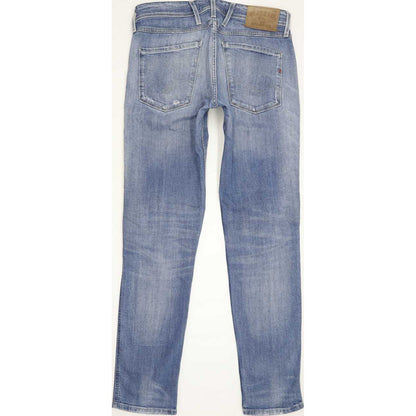 Replay Anabass Men Blue Straight Regular Stretch Jeans W31 L32